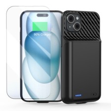13800mAh Battery Charger Case Power Bank For iPhone 15 Plus Charging Cover