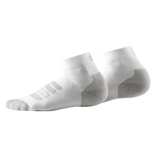 Image of SKINS Series 3 White Unisex 1/4 Trainer Socks Size Medium UK 5.5-8 NEW