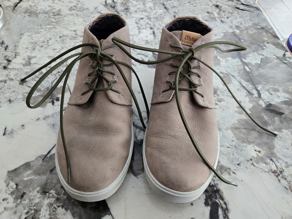 OluKai Men\'s Size 9.5 Nana Hele Chukka Bootie Shoe Suede Leather OluKai Men main image 4