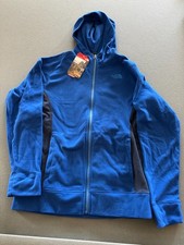 NORTH FACE YOUTH FLEECE HOODIE IN HONOR BLUE XL NWT