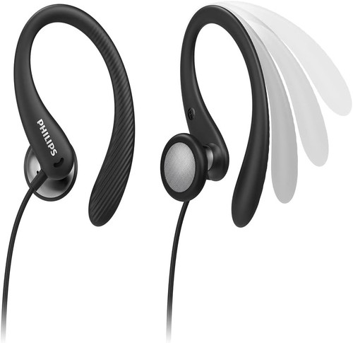 PHILIPS Audio TAA1105BK/00 Słuchawki sportowe z mikrofonem, słuchawki douszne - Zdjęcie 3 z 10