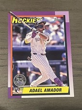 2025 Topps 1990 Topps Adael Amador RC #T90-83 Rockies   (A)