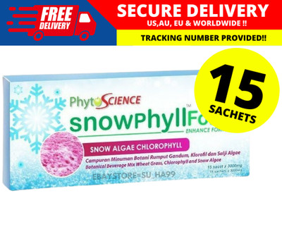 Phytoscience Snowphyll Forte Snow Algae Chlorophyll & Mulberry Leaf Extract