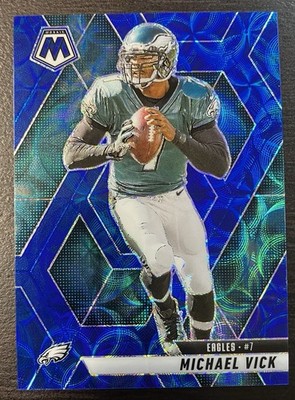 2025 Mosaic Blue Scope Prizm Michael Vick #215 Eagles