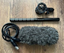 Sennheiser ME66 Shotgun Microphone Plus Rycote Windscreen and Amphenol Cable