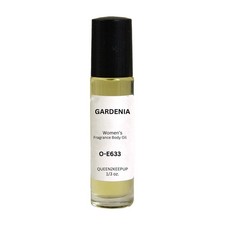 Gardenia Woman Body Oil 10 ml Fragrance All Natural 1/3 oz Roll-On Scent