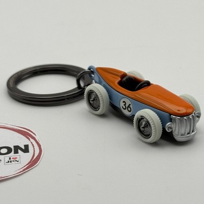 Metalmorphose Vintage Racer Noel Car Metal Keychain MTM238-01 Gift Box New
