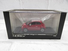 Mini car 1/43 Norev Fiat 500 Sport FIAT 500SPORT red model car From Japan