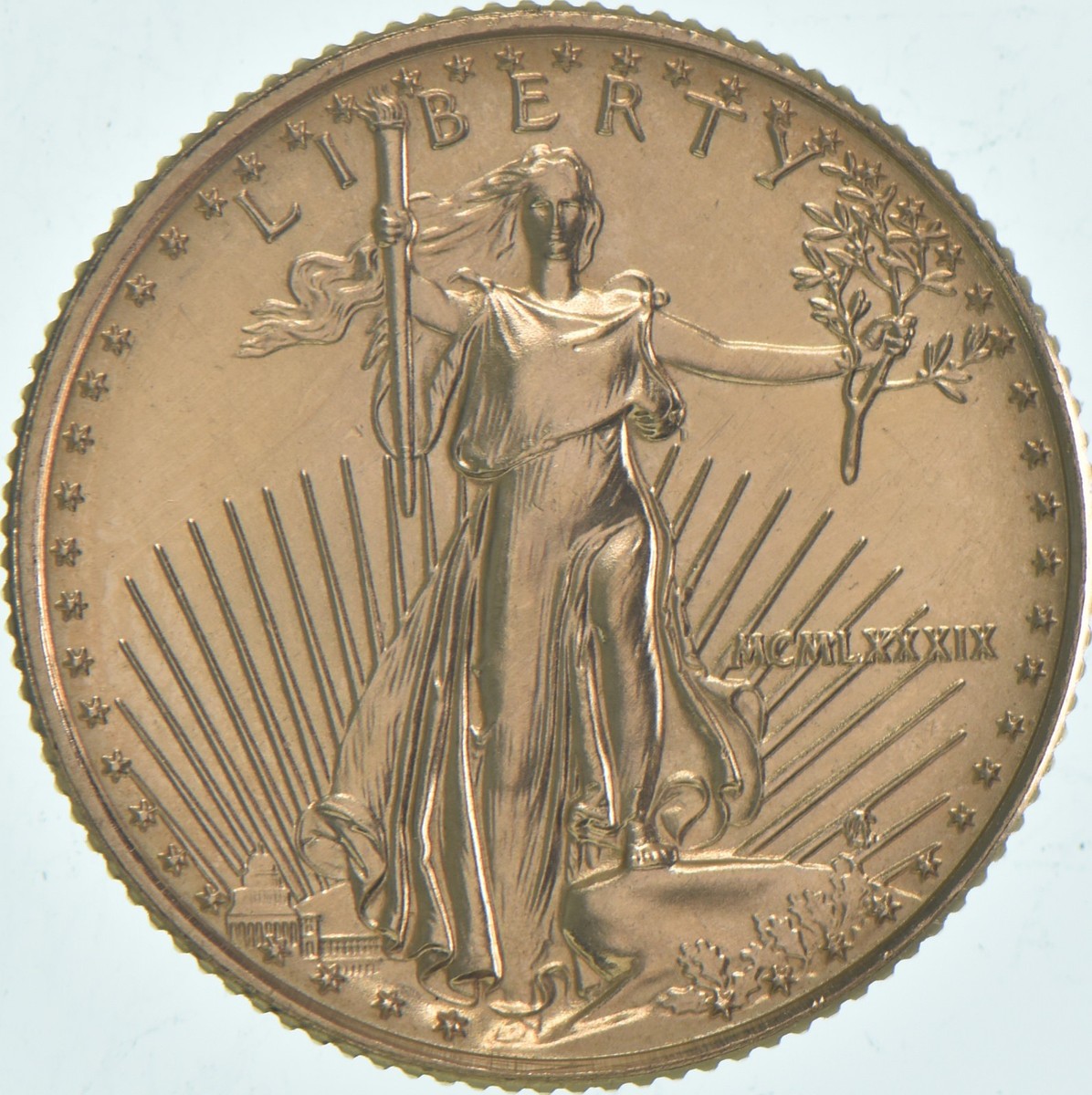 1989 $5 American Gold Eagle 1/10 Oz Gold Unc | eBay