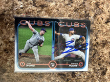 Porter Hodge Signed 2024 Topps Update Auto Rc Chicago Cubs # US106