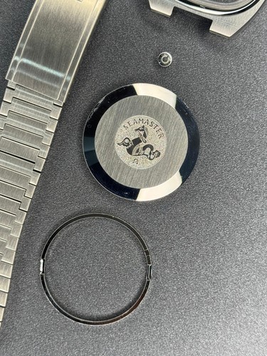 Omega Seamaster TV Shape Only Date Neu 🆕 Green Custom Dial 1020 Full Kit - Bild 4 von 8