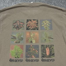 Turnover Shirt Men Large Brown Rock Music Ban...