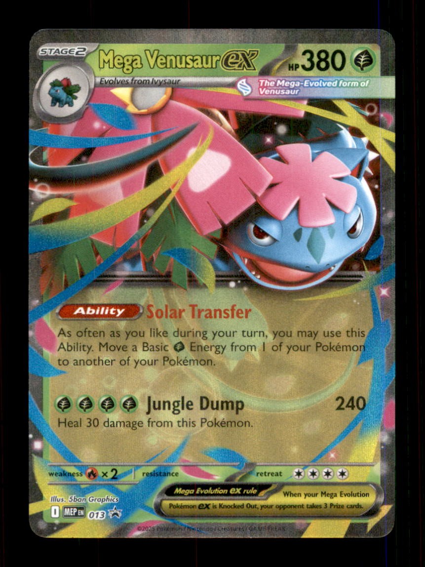 Mega Venusaur ex - 013 13 Promo Mega Evolution Promos