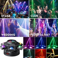 Stage Light RGBW 10 LED 150W Moving Head Light Strobe Roating Effect Light Party