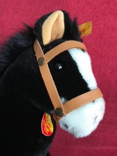 Steiff 072765 Pferd Ferdy 33 x 35 cm mit Zaum...