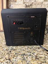 Klipsch ProMedia 2.1 2.1CH THX Certified Wired Subwoofer 3.5mm Black