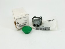 New Allen Bradley 800T-D1D1 Momentary Push Button Green Mushroom Head