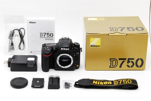 [Top MINT] Nikon D750 24.3MP Digital SLR Camera Body in Box From JAPAN SC:18329