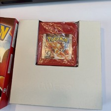 MINTY! Pokemon Red Version Game Boy Original Complete Box New Battery Authentic