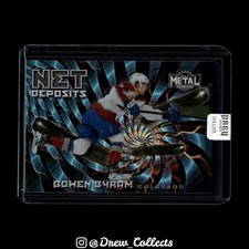 2020-21 SkyBox Metal Universe #ND-6 Bowen Byram Avalanche Net Deposits