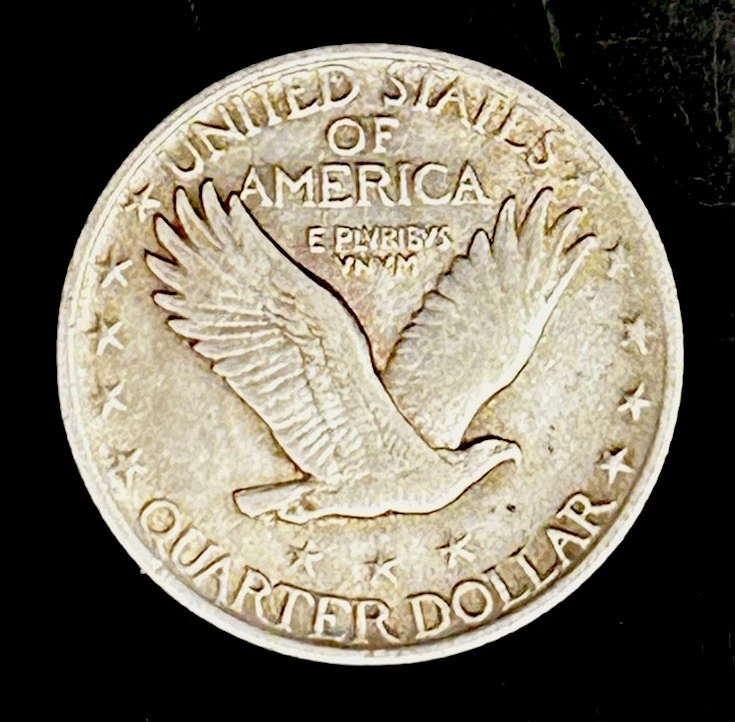 Standing Liberty Quarter XF 1923 - 25386 Foto 2 de 2