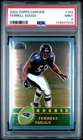 144691934 Terrell Suggs 2003 Topps Chrome #169 Rookie RC PSA 9