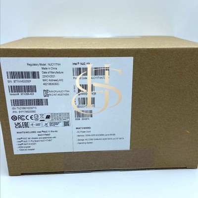 Intel 11 i7 Performance Core NUC11TNHi7 NUC BNUC11TNHi70000 Mini PC Kit Barebone