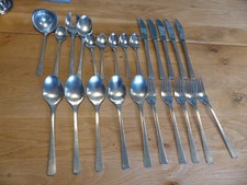 WMF Cromargan Lindau 24 Teile für 5 Personen  Messer Gabel Löffel Kaffeelöffel +