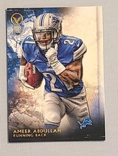 2015 Topps Valor AMEER ABDULLAH RC #47 - Lions