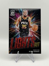 Kevin Durant 2024-25 Optic Lights Out Red Gold Scope 46/99 Phoenix Suns