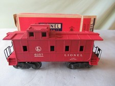 Lionel 6257-25 Red Caboose with the L Circled w/OB