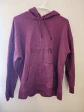 Women's Reebok Pullover Hoodie Dark Red/Burgundy