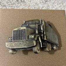 The Great American Buckle Co Chicago 1980 Semi Tractor Trailer Truck USA Made