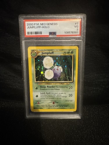 Jumpluff (Unlimited) graded PSA 3 for sale on eBay