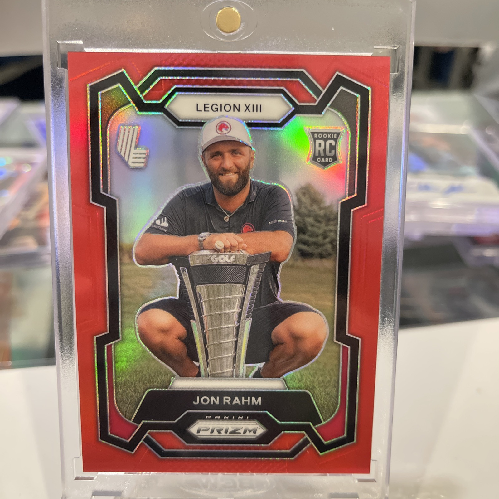 2024 Prizm LIV Golf Jon Rahm Rookie Red Prizm Variation /149