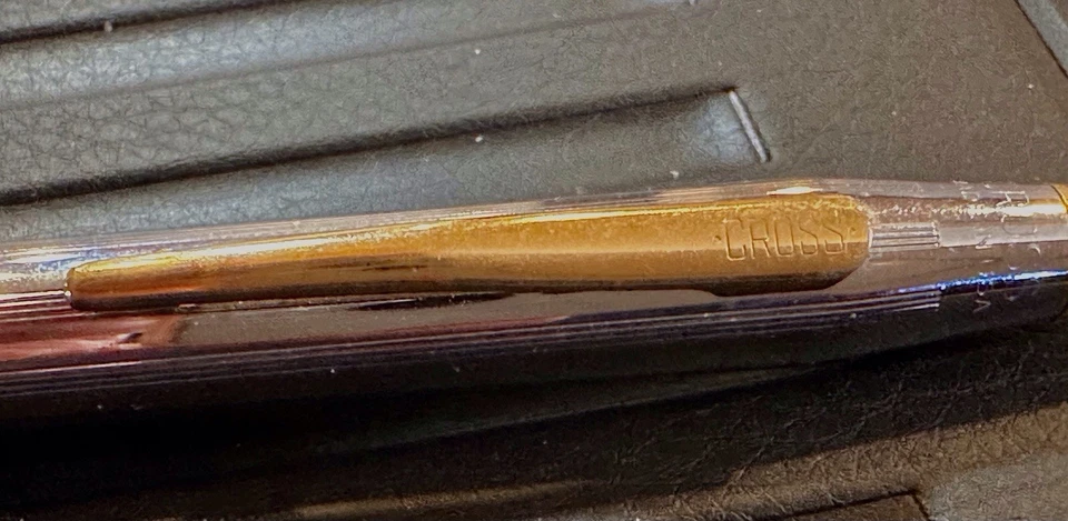 Bolígrafo Cross Classic Century cromado vintage Foto 3 de 3