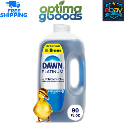 #ad Dawn Platinum Dishwashing Liquid Dish Soap Refreshing Rain 90 fl. oz. $20.47