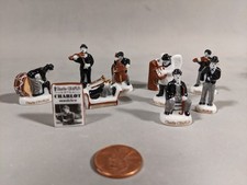 Musical Charlie Chaplin Porcelain French Feves Musical Charlie Chaplin Porcelain French Feves