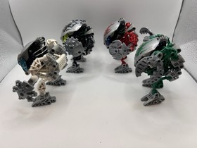 Bionicle Bohrok Kal:  8573 + 8574 + 8575 + 8576 Complete With Krana (No Manual)