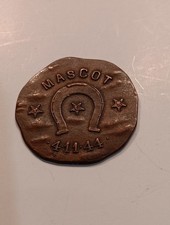 VINTAGE 1944 MASCOT ENC & ELECTRO CO MEDALLION