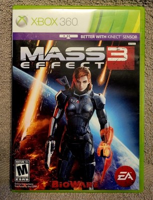 Mass Effect 3 - Microsoft Xbox 360/ CIB/ TESTED/ MANUAL/ FAST NEXT DAY SHIPPING 