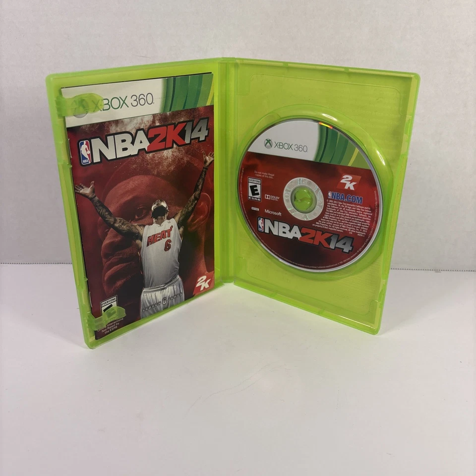 NBA 2K14 LeBron James Xbox 360 Excellent Condition Tested Game - Image 2 of 3
