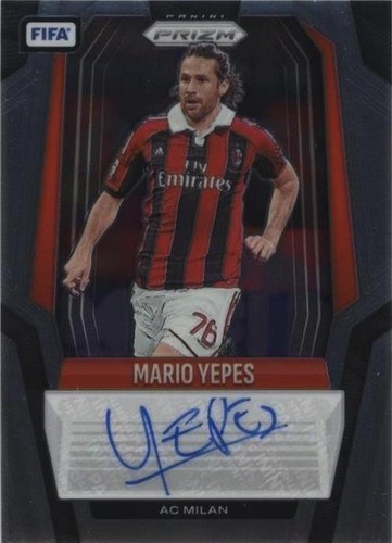 2025-26 Panini Prizm FIFA Soccer - Mario Yepes AUTO AC Milan Autograph Colombia
