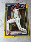 2024 Bowman - Prospects James Wood Gold Border /50