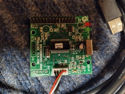 PI engineering X-keys USB encoder board -1220 header V1.3