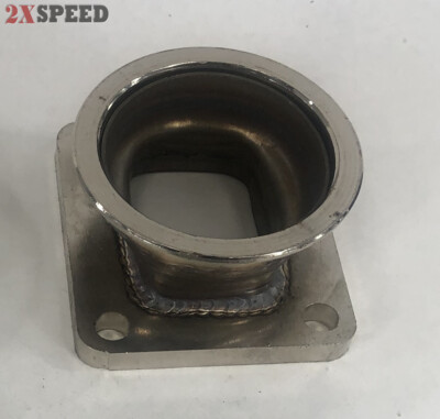 Fit T4 -4 Bolt Flange to 3'' I.D. V-Band Flange manifold turbo charger Adaptor