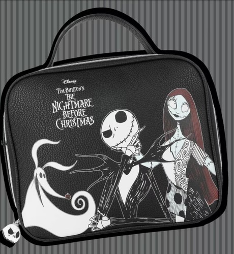 Disney Nightmare Before Christmas Lunch bag NEW Featuring Jack & Sally - 第 1/2 張圖片