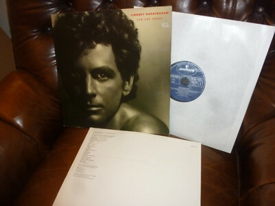 Lindsey Buckingham (Fleetwood Mac) Law and Order German Mercury 6302 167 LP 1981