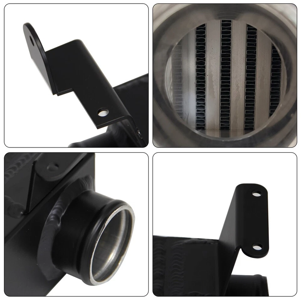 Actualización de intercooler doble FMIC + Kit de manguera para Volkswagen Golf R GTI MK7 Foto 3 de 4