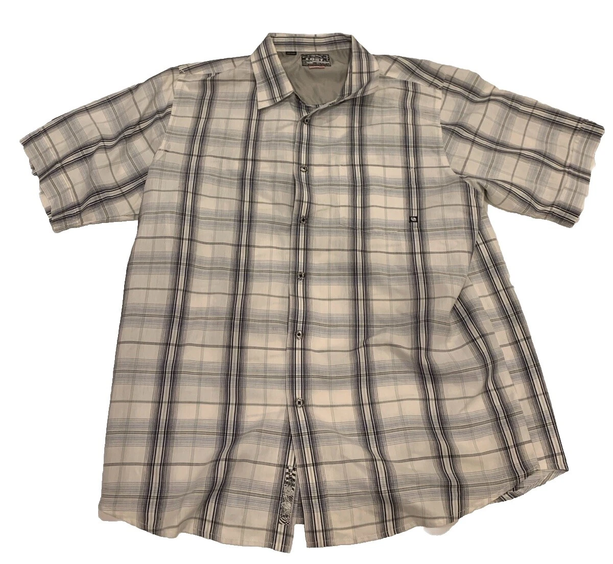 Poliéster Lost Informal Con Botones camisas para hombres